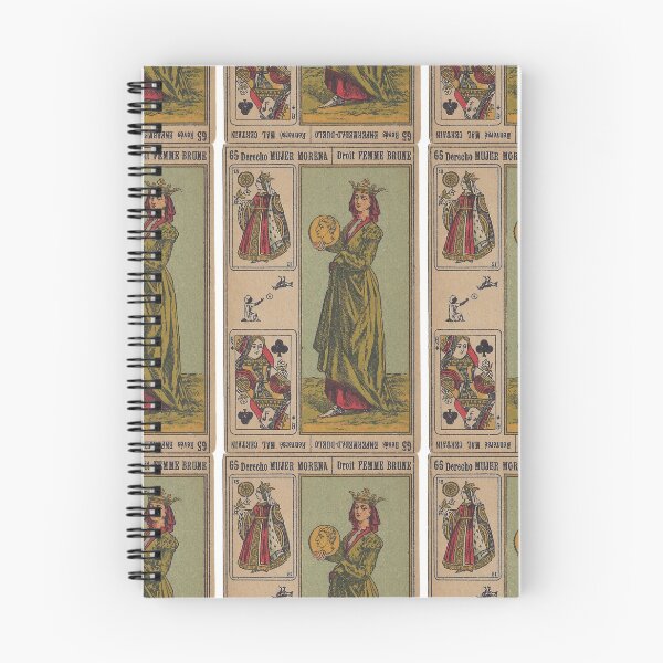 Item preview, Queen Pentacles Tarot Vintage designed and sold by GlindoVP.