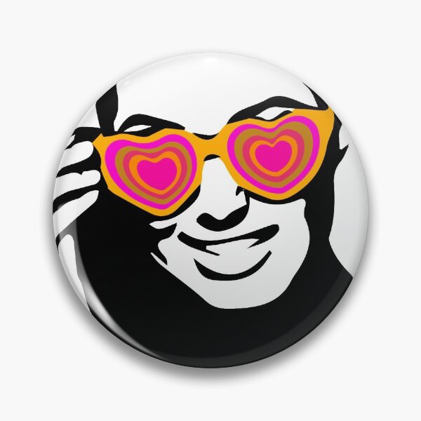 Item preview, Chica con gafas de corazón designed and sold by MADdesignss.