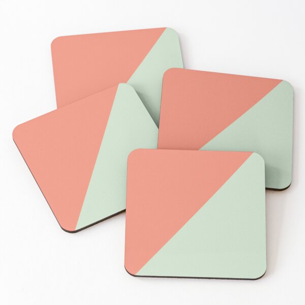 Item preview, Sage green and Peach Simple  designed and sold by sabaS.