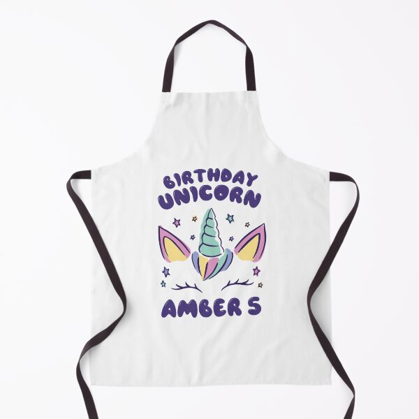 Item preview, Birthday Unicorn Girl Ambers Colorful designed and sold by LAXIR.