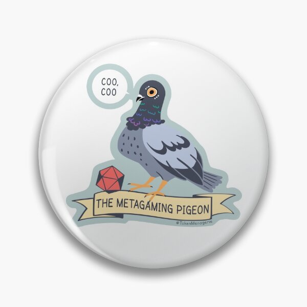 Item preview, The Metagaming Pigeon DnD Dungeons and Dragons designed and sold by TokenMenagerie.