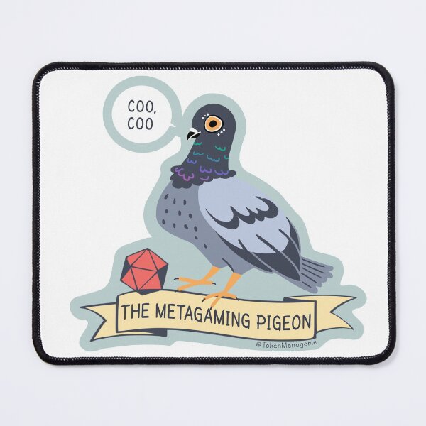 Item preview, The Metagaming Pigeon DnD Dungeons and Dragons designed and sold by TokenMenagerie.