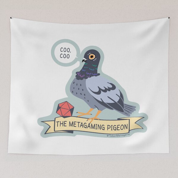 Item preview, The Metagaming Pigeon DnD Dungeons and Dragons designed and sold by TokenMenagerie.