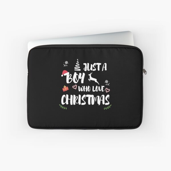 Item preview, Just A Boy Who Loves Christmas designed and sold by imaneless.