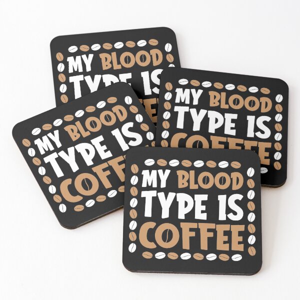 Artikelvorschau, Lustig, meine Blutgruppe ist Kaffee cooles Design - trendiges Kaffee-Zitat für Kaffeeliebhaber und Kaffeesüchtige entworfen und verkauft von Prince - Bestseller ★★★★★.