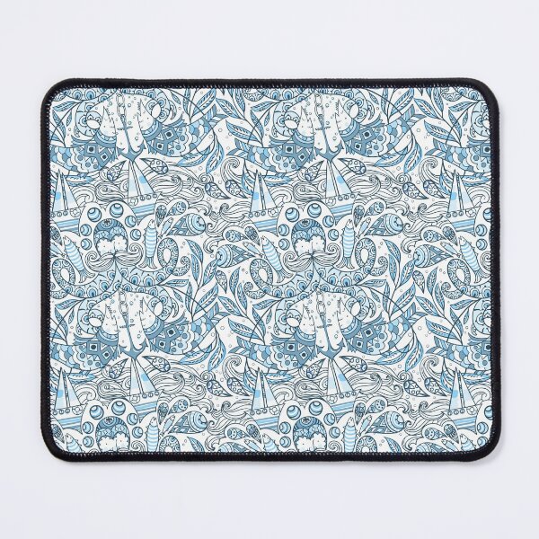 Item preview, Oacian Fish - Oacian blue designed and sold by Rainbow Designs.