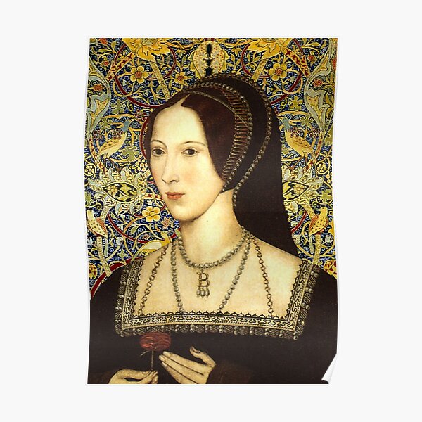 Anne Boleyn, Queen of England Poster
