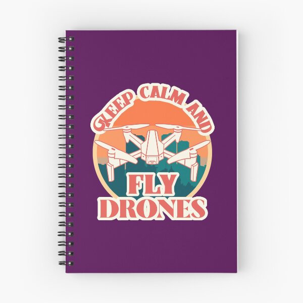 Item preview, Keep Calm And Fly Drones Funny Drone Pilot T-Shirt Design For Quadcopter Lovers And  FPV Enthusiasts designed and sold by funpix-shop.