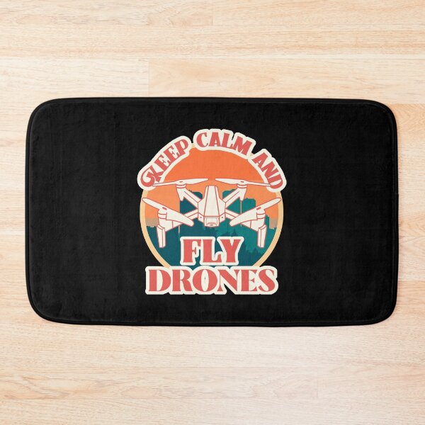 Item preview, Keep Calm And Fly Drones Funny Drone Pilot T-Shirt Design For Quadcopter Lovers And  FPV Enthusiasts designed and sold by funpix-shop.