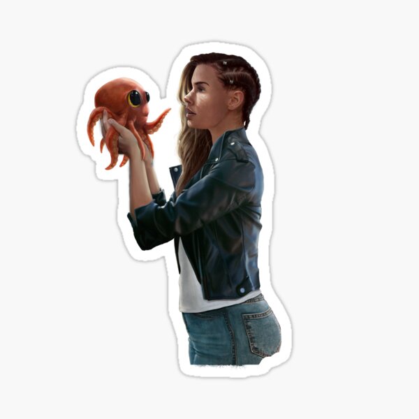 Hunter the Pygmy Kraken Sticker