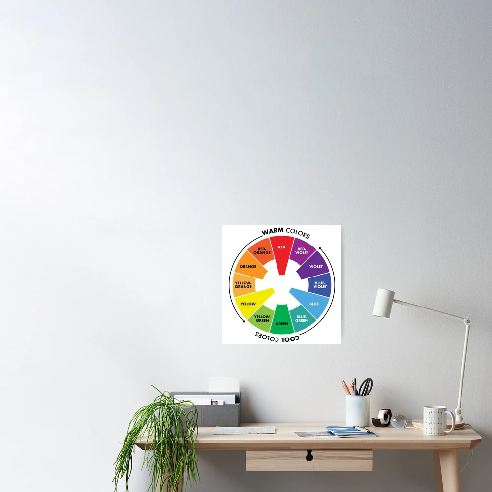 C&T Publishing Studio Color Wheel Double-Sided Poster 