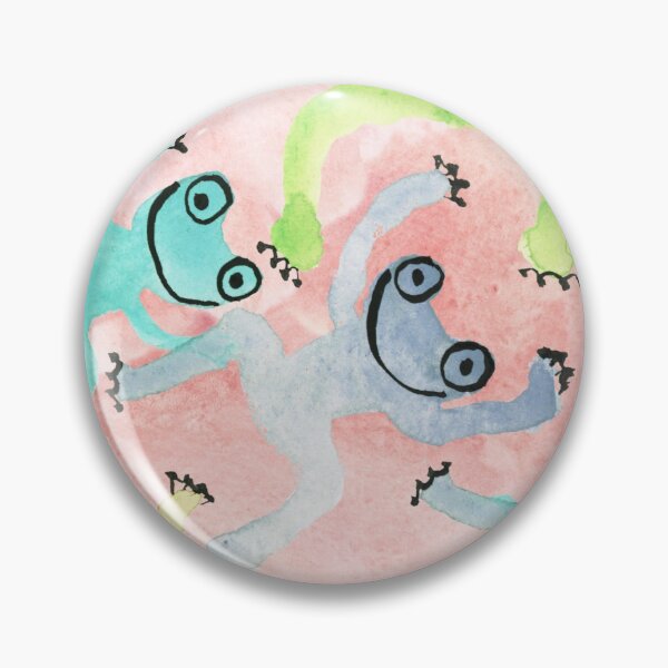 Item preview, frogs synchronized swimming designed and sold by rysunki-malunki.