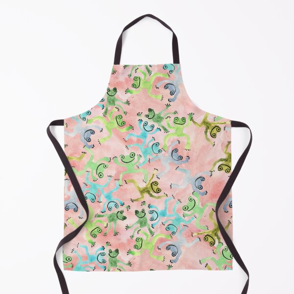 Item preview, frogs synchronized swimming designed and sold by rysunki-malunki.