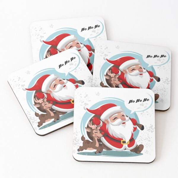 Item preview, Santa & Rudolph Ho Ho Ho designed and sold by Cursed-Creative.