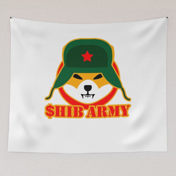 Item preview, SHIB Army | Shiba Inu Cryptocurrency | SHIB Coin designed and sold by Halla-Merch.