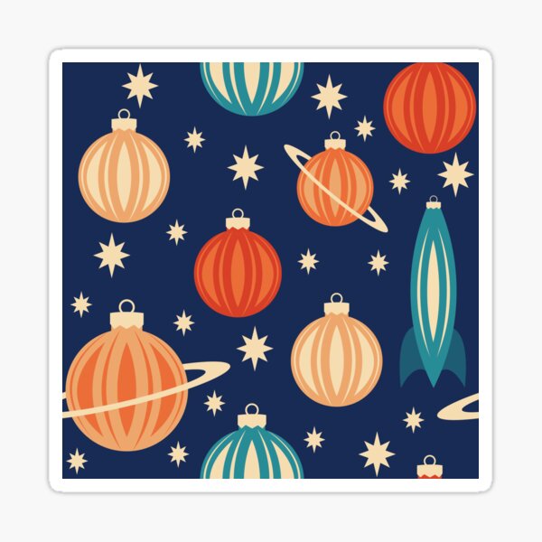 Item preview, Outer Space Christmas Ornaments designed and sold by Alysha Newton.