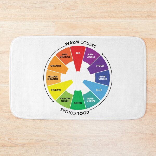Item preview, Color Wheel - Primary, Secondary & Tertiary Colors designed and sold by Happy Puppy Print On Demand.