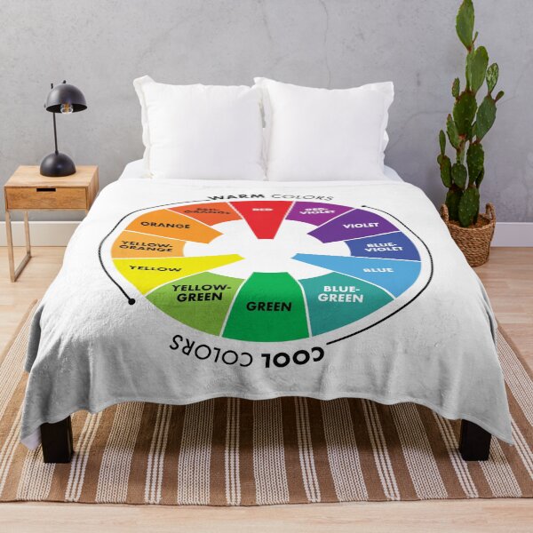 Item preview, Color Wheel - Primary, Secondary & Tertiary Colors designed and sold by Happy Puppy Print On Demand.
