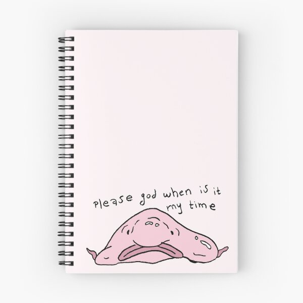 Item preview, existential blob fish designed and sold by spikysquid.