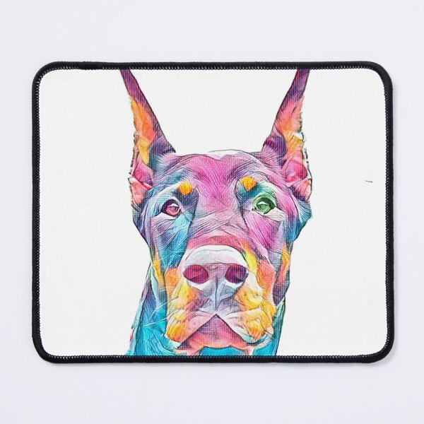 Item preview, Dobermann collor designed and sold by Mood Dogs Studio.