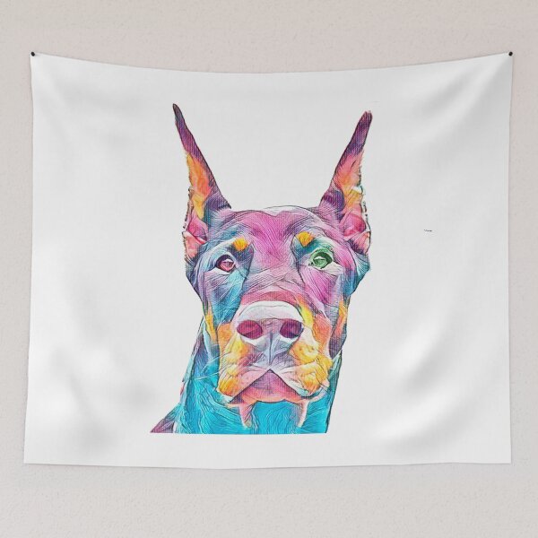 Item preview, Dobermann collor designed and sold by Mood Dogs Studio.