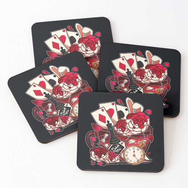 Item preview, Alice in Wonderland Painted Roses Teacup designed and sold by heysoleilart.