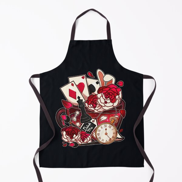 Item preview, Alice in Wonderland Painted Roses Teacup designed and sold by heysoleilart.