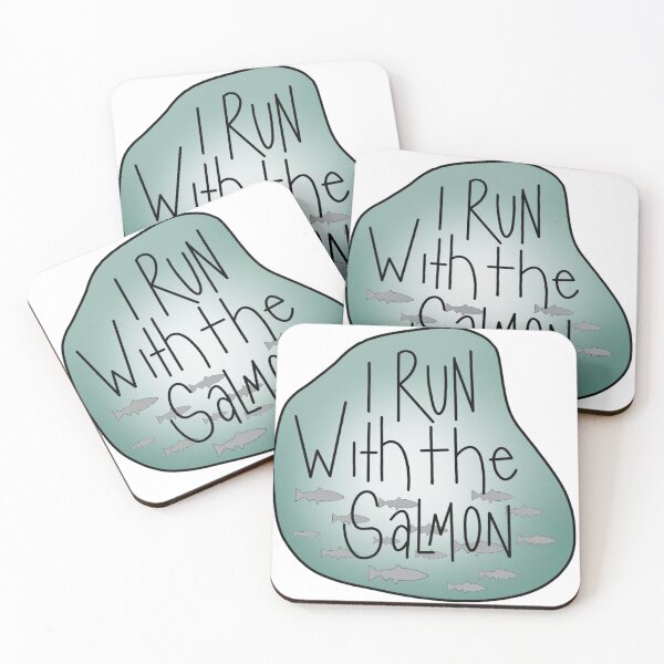 Item preview, I Run with the Salmon designed and sold by sarahschroeder.