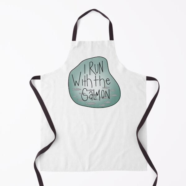 Item preview, I Run with the Salmon designed and sold by sarahschroeder.