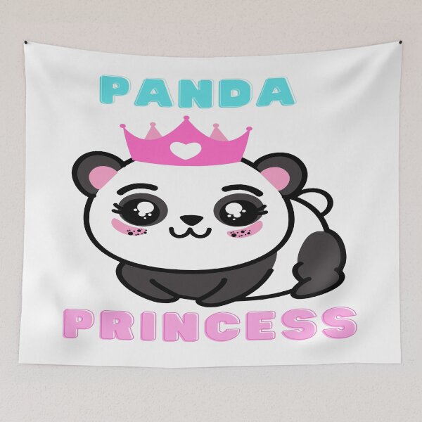 Item preview, Panda Princess Cute Bear designed and sold by TheWildFlix.