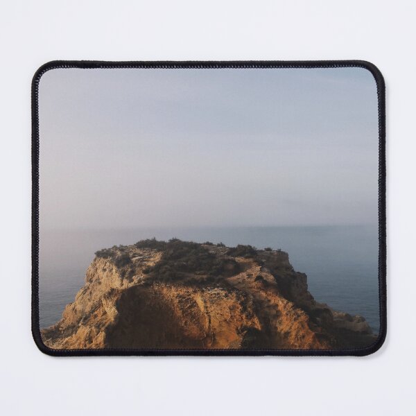 Item preview, Cliffs Blue Misty Ocean Waves Landscape  designed and sold by NelBo.