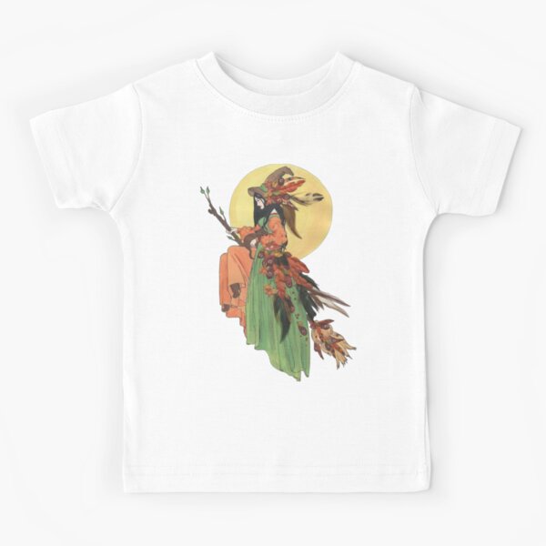 Autumn Witch Kids T-Shirt