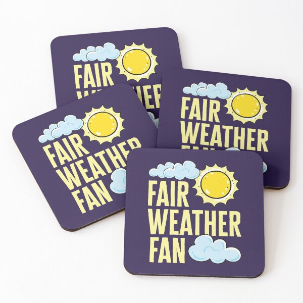 Item preview, Fair Weather Fan Funny Meteorologist Weatherman designed and sold by jaygo.