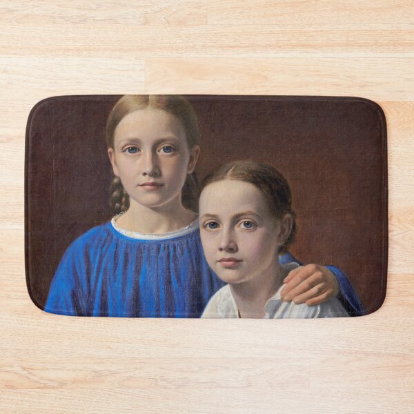 Item preview, Meta Magdalene Hammerich and the Artist's Daughter Kristiane Konstantin Hansen - Constantin Hansen designed and sold by brushandframes.