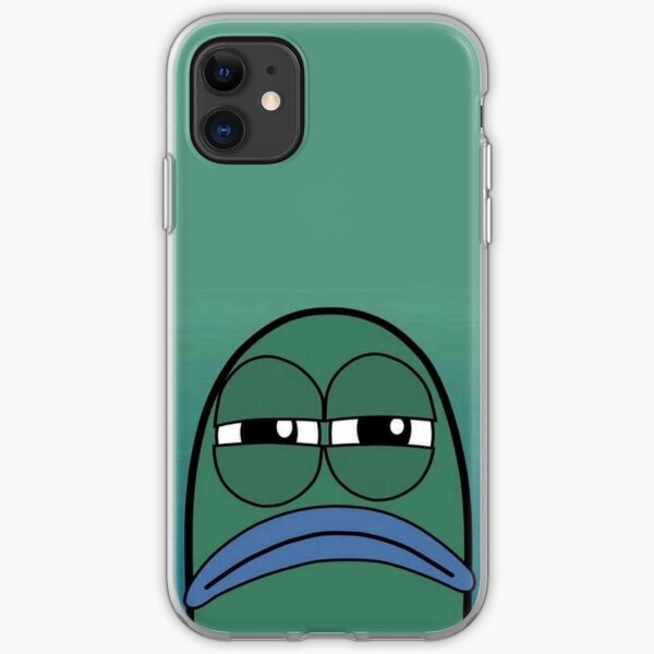 SpongeBob verrückter Fisch iPhone Flexible Hülle