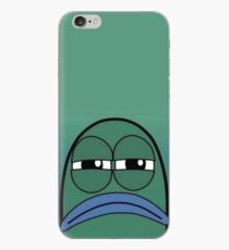 spongebob mad fish iPhone Case