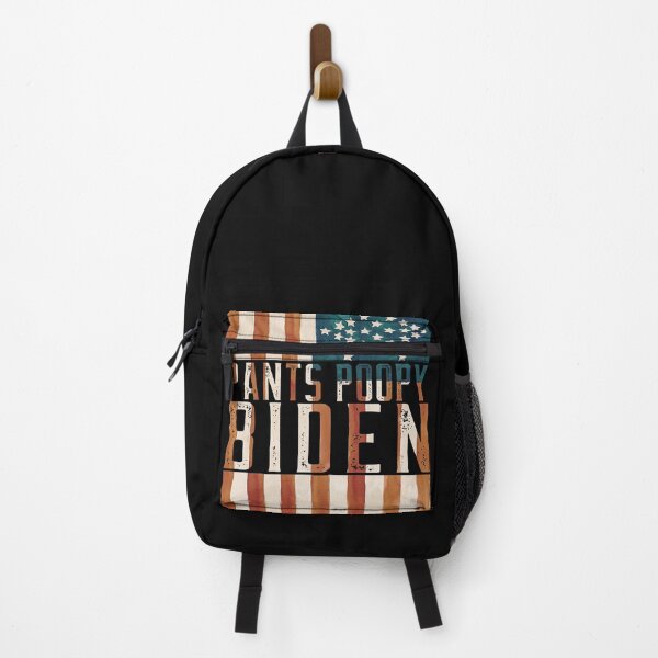 Vista previa del artículo con la obra «Pantalones Poopy Biden Us Flag», diseñado y vendido por Neggan.