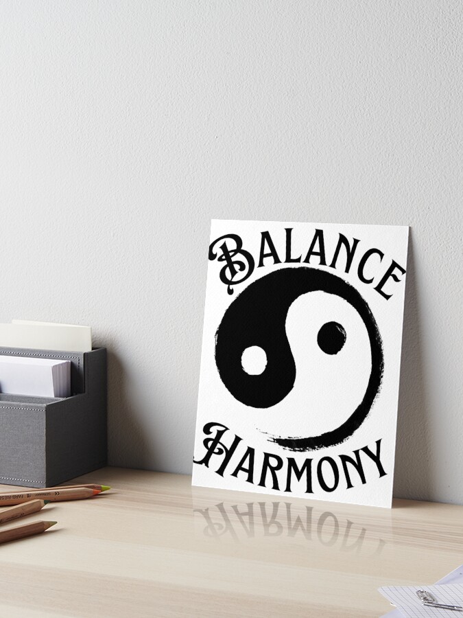 Ying Yang, Yin Yang Balance Harmony design