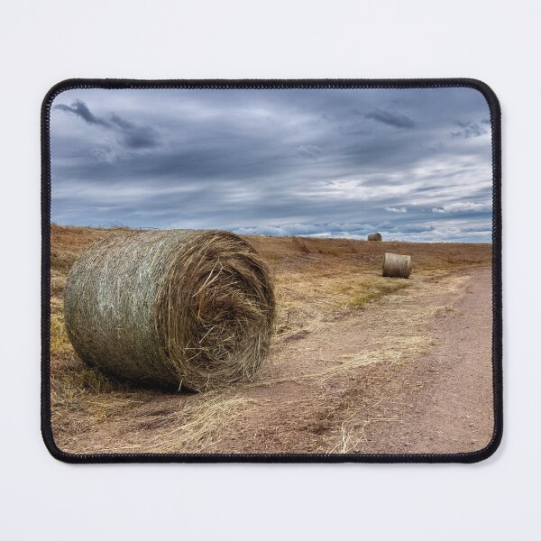 Item preview, Bales of Hay Along a Dirt Road designed and sold by kenmo.
