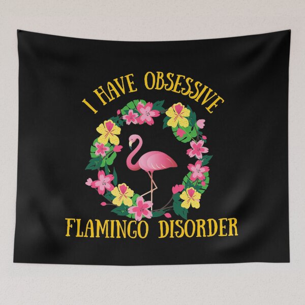 Item preview, obsessive flamingo disorder designed and sold by reka88.
