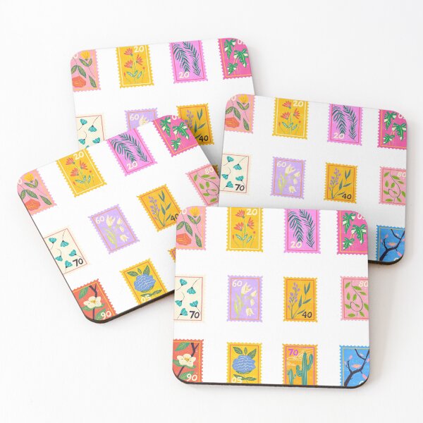 Item preview, Fake Decorative Stamps Sticker Set designed and sold by Dollfacedesign.