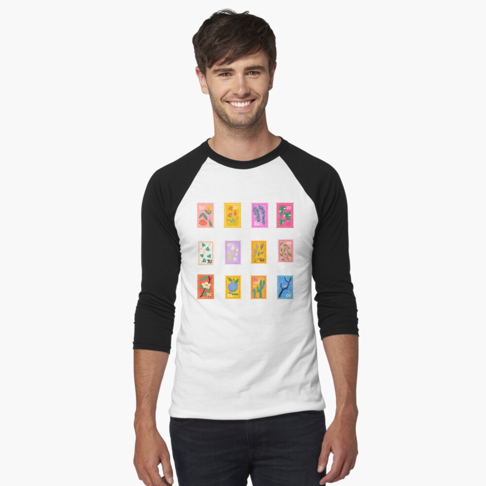Artikel-Vorschau von Baseballshirt mit 3/4-Arm, designt und verkauft von Dollfacedesign.
