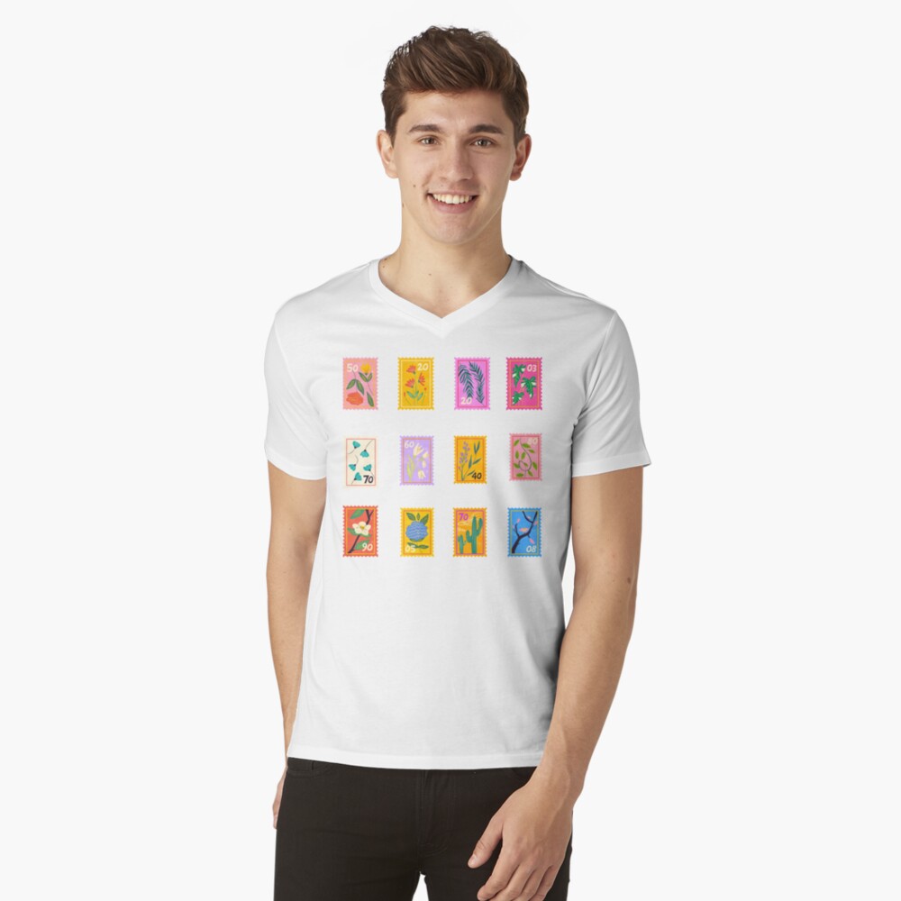 Item preview, V-Neck T-Shirt designed and sold by Dollfacedesign.