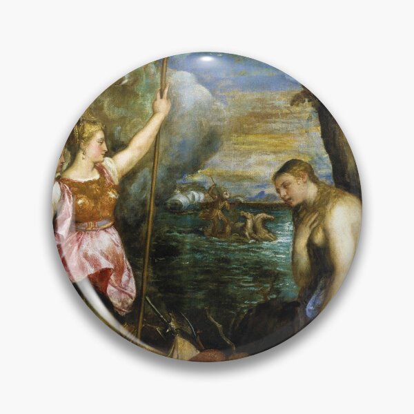 Item preview, Religion saved by Spain by Titian (1572) designed and sold by allhistory.