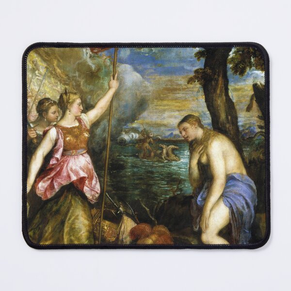 Item preview, Religion saved by Spain by Titian (1572) designed and sold by allhistory.