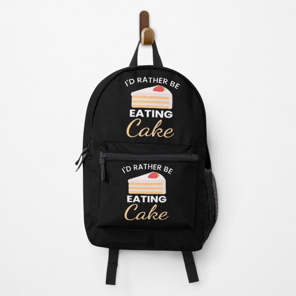 Item preview, I'd Rather Be Eating Cake designed and sold by ZiesMerch.