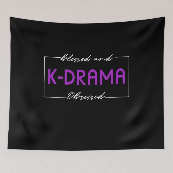 Item preview, Blessed and K-Drama Obsessed K-Drama Addict Korean Lover  designed and sold by Dream-bubble.