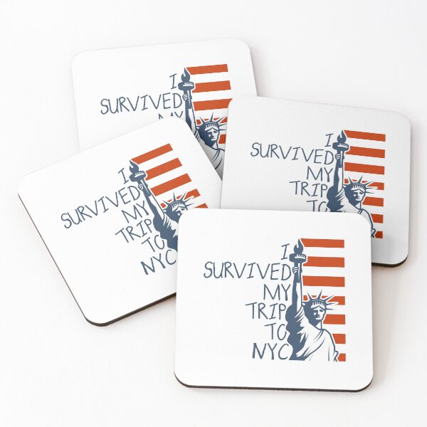 Item preview, I Survived My Trip To NYC with Statue Of Liberty designed and sold by ZETTIF ⭐⭐⭐⭐⭐.