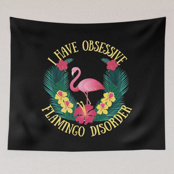 Item preview, obsessive flamingo disorder designed and sold by reka88.
