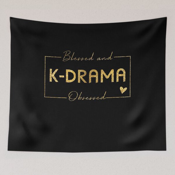 Item preview, Blessed and K-Drama Obsessed K-Drama Addict Korean Lover  designed and sold by Dream-bubble.